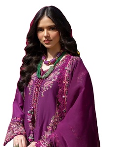 Salwar Kameez pour femmes WS INTERNATIONAL au design élégant, viscose de qualité supérieure, séchage rapide, évacuation de l'humidité, sans plis, idéal pour les fêtes - Product Image 1