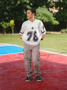 Maillot de basket unisexe Star Struck confortable et élégant pour les joueurs de basket-ball hommes et femmes - Product Image 3