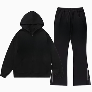 Survêtement homme tendance, décontracté et pour l'extérieur, avec logo brodé personnalisé, nouveau design pour adultes - Product Image 6