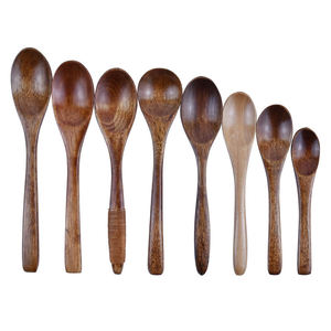 Hand carved wooden spoon <b>for</b> everyday cooking and serving offered to OEM buyers crafted from durable natural wood in Vietnam - Product Image 6