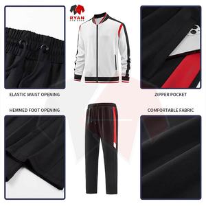 Survêtement pour homme personnalisé Ryan Pro Gear, respirant, couleur unie, grandes tailles, impression ou broderie de logo personnalisé, vente en gros - Product Image 2