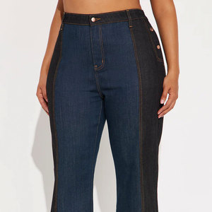 Nuevos Jeans Rectos de Verano para Mujer, Transpirables, Impermeables, Ecológicos, con Bolsillo, Servicio OEM, Personalizados - Product Image 3