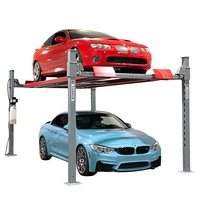 Düşük fiyat 4 sonrası otopark hidrolik araba kaldırıcı asansör park garaj