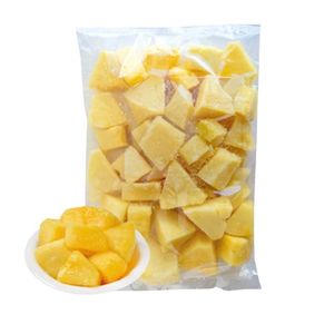 BEST-SELLER Ananas Entier Biologique Pur IQF Riche en Bromélaïne et Vitamine C, Emballage Sous Vide, Fruits Congelés Durables pour Jus - Product Image 1
