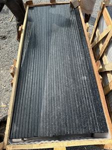 Dalle de granit noir cendré, aspect sel et poivre, points bleus/noirs, 100% naturel, durable, haute qualité, design moderne, pour salon et entrée - Product Image 5