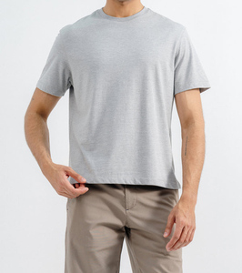 Camiseta de manga corta para hombre, diseño de gran tamaño, lavado pesado, borde sin rematar, hecha a medida, precio económico, ¡la más vendida! - Product Image 6