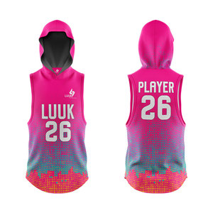 เสื้อเจอร์ซีย์ฟุตบอลแบบมีฮู้ดพิมพ์ลายตามสั่งคุณภาพสูง สำหรับทีม 7 คน 7 จุด แบบไม่มีแขน ระบายเหงื่อได้ดี เหมาะสำหรับทุกเพศทุกวัย - Product Image 6