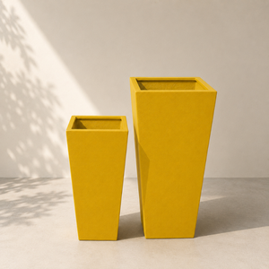 Maceta Alta de Fibra de Vidrio de Primera Calidad, Decoración de Jardín para Exteriores, Resistente a la Intemperie, Duradera, Ligera, Fabricante de Macetas, Personalizable - Product Image 1