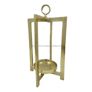 Portavelas Minimalista de Hierro para el Hogar, Portavelas con Linterna de Vidrio, Linterna de Metal Negro y Artículos de Regalo, Mayorista - Product Image 5