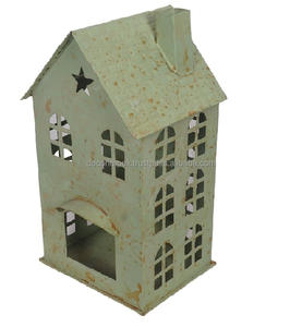 Maison de table personnalisée nouvelle maison décorative en fer pour la décoration intérieure cadeaux de Noël maison salon dessus de table décoratif - Product Image 1