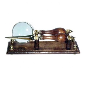 Venta al por mayor Vintage Look Eye Glass alta calidad lupa bronce Color antiguo diseño indio artesanía Metal nuevo diseño 2025 - Product Image 5