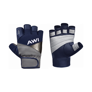 Unisex Half-<b>Finger</b> Customizable Fitness Gloves Wrist <b>Support</b> Spandex/Polyester Non-Slip Pull-On Closure for Weight Lifting - Product Image 3