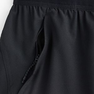 Shorts de sport double couche pour hommes, séchage rapide, performance optimale, avec doublure de compression intégrée pour l'entraînement en salle et la mise en forme. - Product Image 6