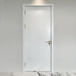 Puerta Interior Más Vendida con Diseño Elegante, Puerta de Madera Hecha a Medida con Acabado Impermeable - Product Image 2
