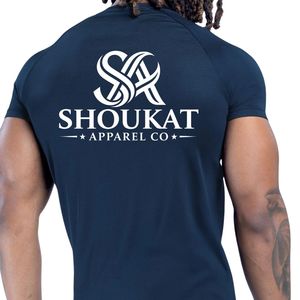 <b>Mens</b> <b>Navy</b> <b>Blue</b> Slim Fit Crew Neck T <b>Shirt</b> Custom Logo Short Sleeve Sportswear Gym Casual Apparel Manufacturer Shoukat Apparel - Product Image 6