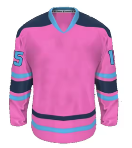 Vente en gros de sweats à capuche personnalisés à manches longues en polaire pour le hockey sur glace, tissu polyester, sublimation, sweats à capuche pour le hockey sur glace, uniforme de hockey, 280g - Product Image 1