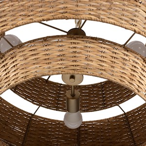 Direct Factory Price Bamboo Rattan Pendant Lamp Eco Friendly Ceiling <b>Light</b> OEM ODM Available - Product Image 3