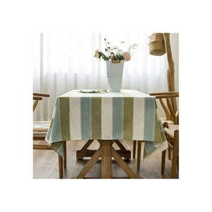 Cotton <b>Table</b> <b>Cloth</b> Sets Bulk Supplier 100% Premium Durable Pastel Blue Embroidered Wedding Disposable OEM Private Label Export - Product Image 6