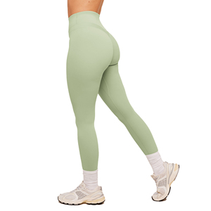 Leggings ajustés modernes pour femmes, doux et extensibles, taille haute, longueur intégrale, pour la gym, le yoga, la course, le fitness et les tenues décontractées - Product Image 3
