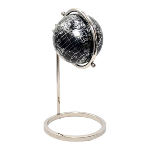 Globo Terráqueo de Escritorio Ejecutivo con Mapa del Mundo Detallado |   Soporte de Hierro y Esfera de Plástico |   Globo Terráqueo Educativo para Escritorio de Oficina y Decoración del Hogar - Product Image 1