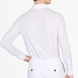 เสื้อขี่ม้าผู้ชายทรงเข้ารูป แขนยาว ผ้าบาง ระบายอากาศได้ดี ยืดหยุ่นได้ - Product Image 5