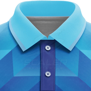 Maillot de cricket respirant 100 % polyester léger de haute qualité pour hommes adultes, grande taille, manches courtes, anti-humidité - Product Image 6