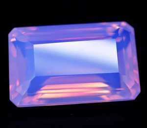Ópalo natural de lavanda Welo, corte esmeralda australiano, piedra preciosa suelta para la fabricación de joyas, colgante, regalo para mujeres - Product Image 6