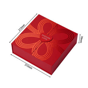 Caja de Regalo Magnética Personalizada, Caja de Embalaje Rígida de Lujo Romántica con Diseño de Corazón para el Día de San Valentín, Aniversario de Bodas - Product Image 6