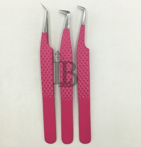 90 Degree Mega <b>Volume</b> 45 Degree Eyelash Extension Tweezers set Low Moq Hand Tested <b>Lash</b> Tweezers Best Price Offer Sustainable - Product Image 1