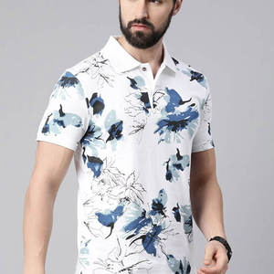 T-shirts Homme Nouvelle Collection Qualité Supérieure Coupe Slim Manches Courtes Respirant Jersey Uni Imprimé Vente Directe Usine - Product Image 2