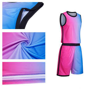 Custom Unique Design High Quality Basketball Uniform Men Quick Dry Wholesale Sports Wear Basketball Uniform - Product Image 6