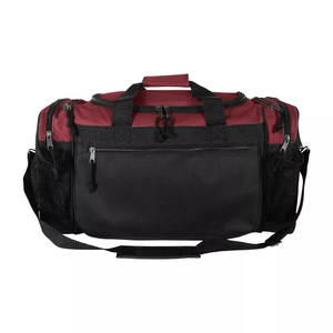 Sports Duffle Bag Gym Travel Outdoor Sport Fashion Corduroy 30-40L Capacity Adjustable Strap Custom Logo Black Available Colors - Product Image 1