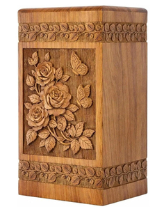 Urnas de Cremación de Madera Natural Ecológicas de Estilo Americano Moderno Hechas a Mano de Súper Calidad - Product Image 5