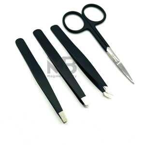 Pinzas de Alta Calidad al por Mayor, Juego de Pinzas para Cejas, Pinzas Profesionales de Acero Inoxidable para Extensión de Pestañas - Product Image 5