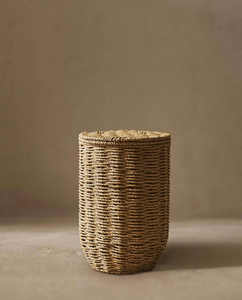 Paniers de rangement en jonc de mer écologiques de couleur naturelle, durables et disponibles à prix de gros. Fabriqués au Vietnam par VgreenArt. - Product Image 3