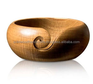 Handmade Wooden Yarn Bowl Yarn Holder Rosewood Knitting Crochet Thread Storage <b>Box</b> Yarn Ball Bowl <b>Gift</b> for Mother <b>Birthday</b> - Product Image 2