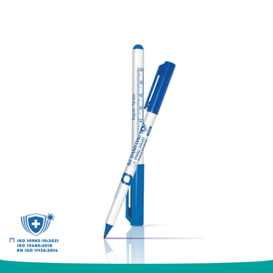 Puntas quirúrgicas estériles preoperatorias VT de 0.5 mm y 1.0 mm con punta regular, cuerpo de ABS/PP de Vietnam, color violeta gentiana (tinta no tóxica y segura para la piel) - Product Image 2