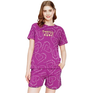 Wholesale Women Casual Regular Fit Soft Polyester Cotton Breathable Summer Floral Print Embroidery Customized Tee Short Stylish - Product Image 1