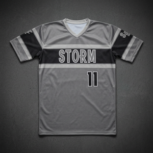 Camiseta de Fútbol Unisex de Compresión, Sublimada, 100% Poliéster, Malla Transpirable, Manga Corta, Logotipo del Equipo Personalizado, Corte Regular - Product Image 5