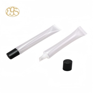 10ml Chap Lip Gloss Tube cosmétique en plastique LDPE HDPE Soft PE Slant Applicateur avec nouveau matériau d'innovation pour Lip Blam Tube - Product Image 5