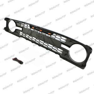 Parrilla Delantera Negra ABS para Bronco 2022 con Luces LED, Compatible con Bronco - Product Image 6