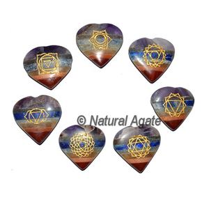 Produits pendentifs en pierres de Chakra orgone collées de haute qualité | Pendentif "Om" à double sculpté en ligne au meilleur prix - Product Image 2