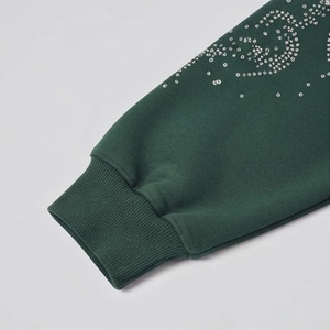 Sudadera con Capucha de Alta Calidad, Transpirable, Resistente al Viento y Cómoda para Hombre, con Pedrería, Estilo Casual, en Oferta - Product Image 3