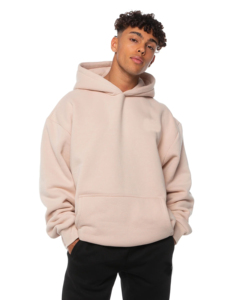 Ensemble survêtement personnalisé du fabricant, 100 % coton, 500 g/m², coupe ample et oversize, sweat à capuche et pantalon de survêtement épais, collection 2026 - Product Image 4