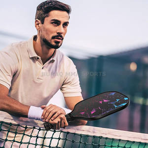 Raqueta de Tenis de Playa Unisex de Carbono Completo, Núcleo de EVA Suave con Bolsa de Transporte de Nailon - Product Image 2