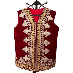 Luxury <b>Men</b> Afghani Waistcoat <b>Men</b> <b>Vests</b> & Waistcoat Premium Cotton Ethnic Wedding Wear OEM ODM Manufacturer - Product Image 1