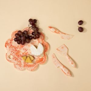 Juego de Cuchillos para Cortar Queso de 3 Piezas, Diseño Real, Material de Resina, de Alta Calidad y Amplia Popularidad para Uso Doméstico - Product Image 1