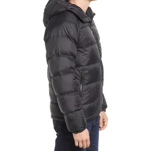 Veste d'hiver imperméable personnalisée en gros OEM, veste matelassée en duvet Soft Shell pour hommes - Product Image 2