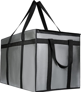 Bolsas Térmicas de Tela Ecológicas de Gran Capacidad para Entrega de Alimentos, Duraderas, Aisladas, con Diseño de Dibujos Animados, en Oferta - Product Image 2