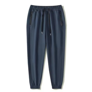 Men's Casual Sweatpants Elastic Waist Drawstring Side Pockets Breathable <b>Jogger</b> Pants Spring Lightweight <b>Polyester</b> Cotton - Product Image 2